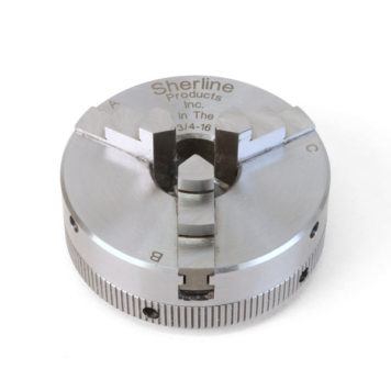 Sherline 1031 2.5 in 3-Jaw Chuck