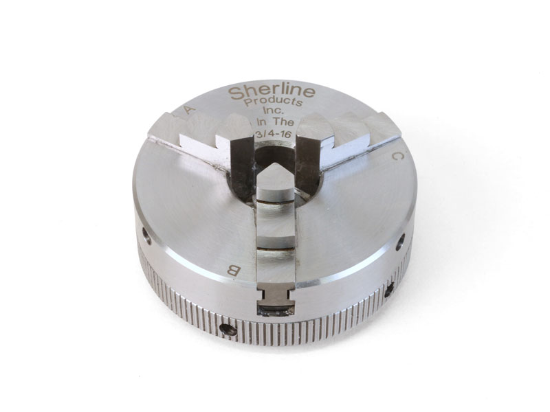 Sherline 1031 2.5 in 3-Jaw Chuck