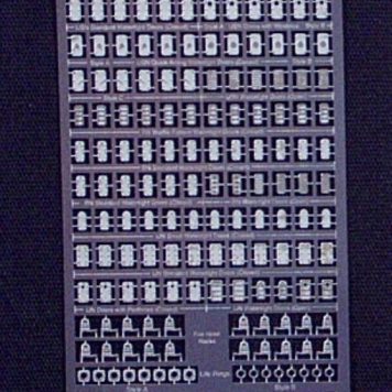 Gold Medal Models 1/700 USN WWII CARRIER PHOTOETCHES 700-7 