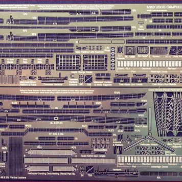 Gold Medal Models 1/300 REVELL USCG CAMPBELL / EASTWIND (AND USN BURTON ISLAND) - Equips both Models 300-17