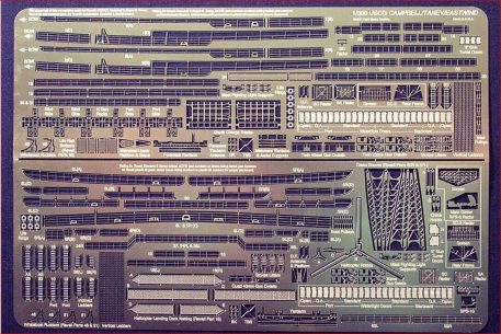 Gold Medal Models 1/300 REVELL USCG CAMPBELL / EASTWIND (AND USN BURTON ISLAND) - Equips both Models 300-17