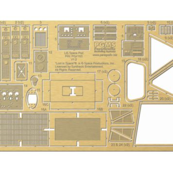 Paragrafix SPACE POD PHOTO-ETCHED ENHANCEMENT SET PGX103