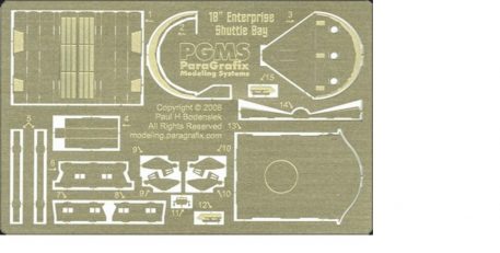 Paragrafix PGX108 Shuttlecraft Hangar