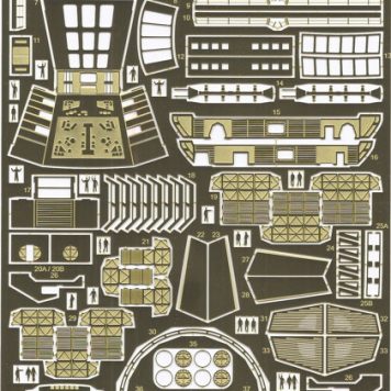 Paragrafix PGX111 Refit Enterprise Photoetch Set (1:350 scale)