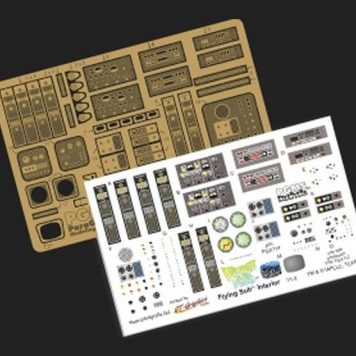 Paragrfaix PGX117 Flying Sub Interior Photoetch Combo Pack