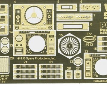 Paragrafix PGX121 Jupiter 2 Photoetch and Decal Set