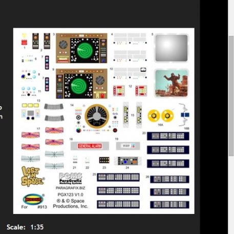 Paragrafix Jupiter 2 Photoetch and Decal Set