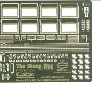 Paragrafix PGX127 Moon Bus Photoetch Set