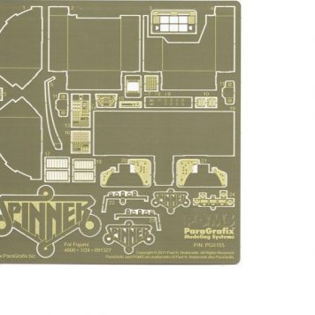 Paragrafix PGX155 Spinner Photoetch Set