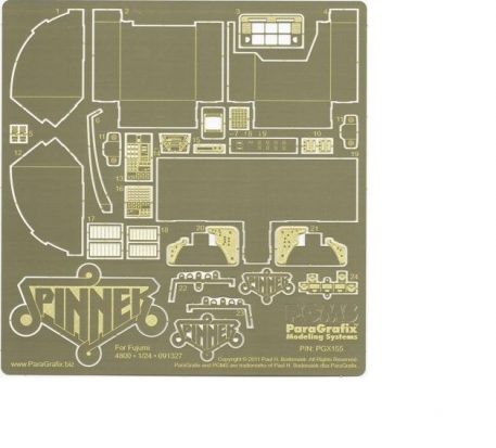 Paragrafix PGX155 Spinner Photoetch Set