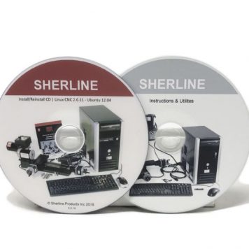 Sherline LinuxEMC CNC software on CD 8326