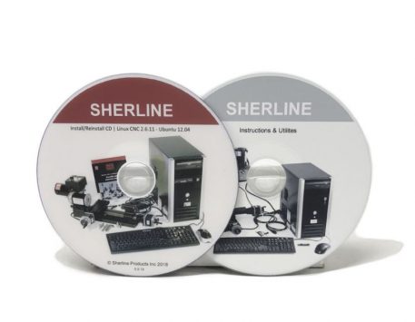 Sherline Linux/EMC CNC software on CD 8326