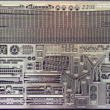 Gold Medal Models 1/700 - WORLD WAR TWO USN BATTLESHIP (2004 UPGRADE) 700-3