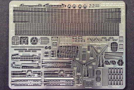 Gold Medal Models 1700 WORLD WAR TWO USN BATTLESHIP 2004 UPGRADE 700 3
