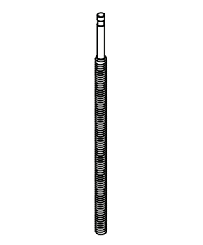 Sherline Model 2000 Z-Axis Screw 45011