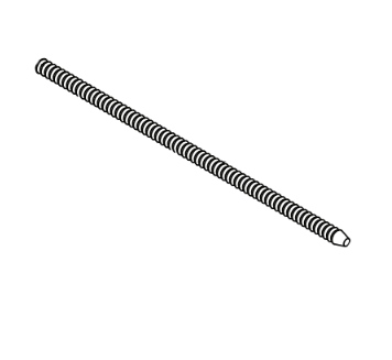 Sherline Metric 8 inch CNC Slide Screw 67221