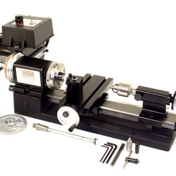 Sherline Standard Lathe Package w/Adjustable Handwheels Package A 4500A