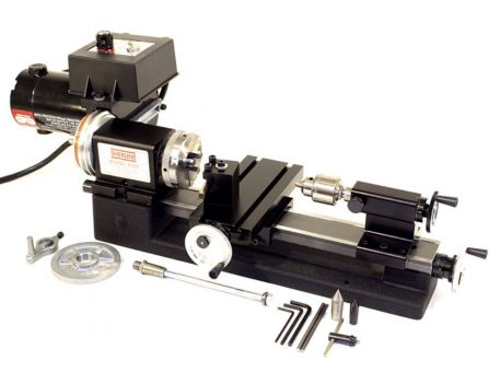 Sherline Standard Lathe Package w/Adjustable Handwheels Package A 4500A