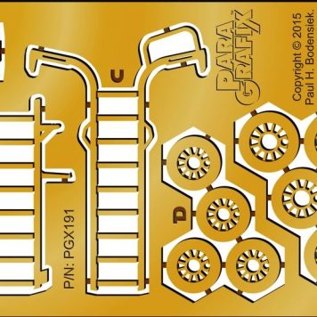Paragrafix PGX191 X-Wing Fighter Photoetch Set