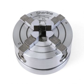 Sherline 2.5 Inch 4 Jaw Independent Chuck 1/2 x 20 Thread 1073