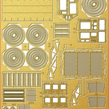 Paragrafix PGX196 M.L.E.V.-5 Photoetch Set