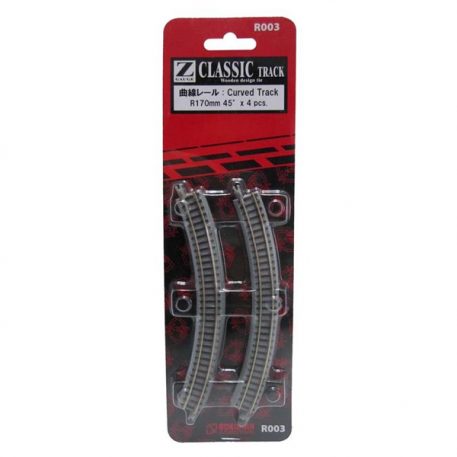 Rokuhan R003 Curved Track R170 45 Degree