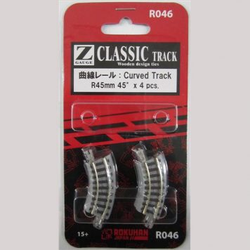 Rokuhan R046 Curved Track R45 45 Degree