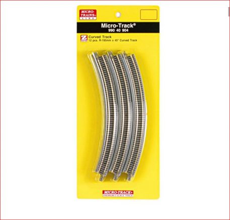 Micro Trains Z Scale 990 40 904 Curved Track