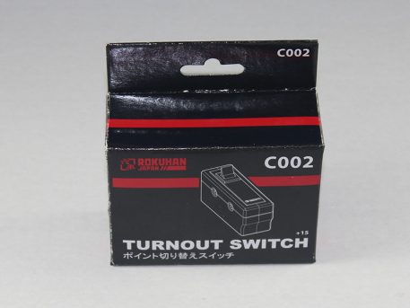 Rokuhan Z Gauge C002 Point Switch - Additional Track Switch For Z Scale Model Railroads