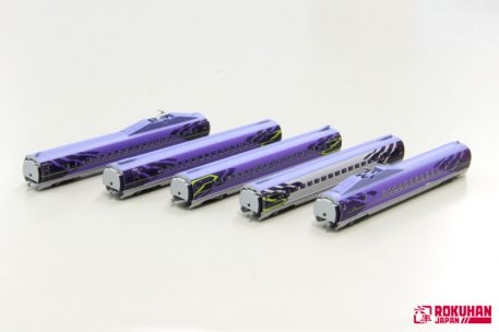 500 Series Shinkansen Evangelion 5-Car Set Rokuhan T013-5