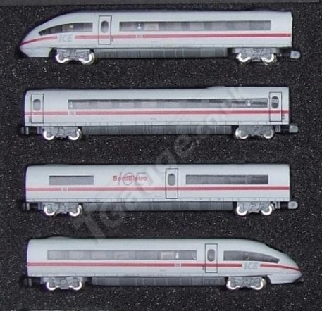 T gauge ICE 3 Carriage Set Locos