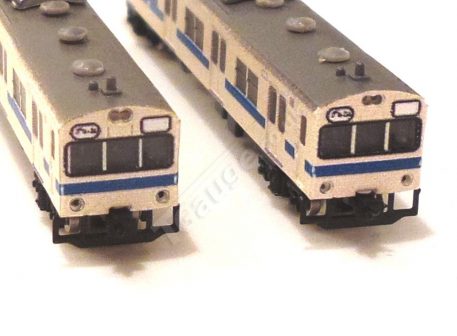 T gauge 030 JR 103 Cream with Blue Stripe