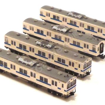 T gauge 030 Cream with Blue Stripe JR 103