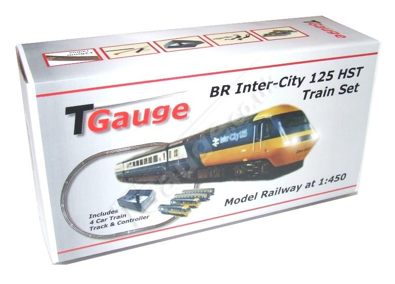 T Gauge BR Inter-City 125 HST Starter Set w/120mm Loop Track R-041/125
