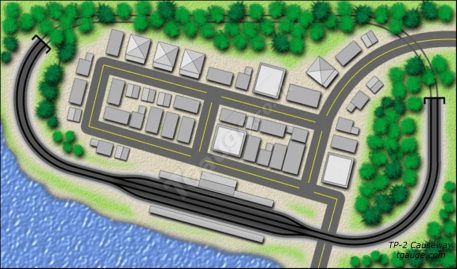 Causeway Track Plan T Gauge