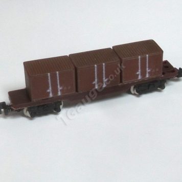 T gauge Brown Container Wagon