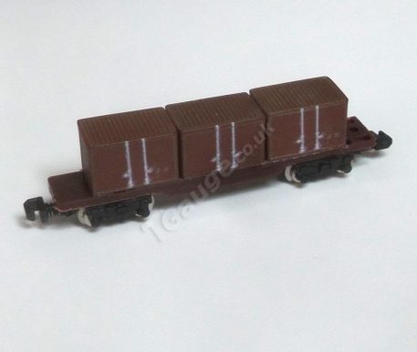 T gauge Brown Container Wagon