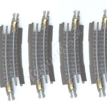 T gauge Curved Track R-013 – 4 Pack