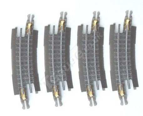 T gauge Curved Track R-013 – 4 Pack