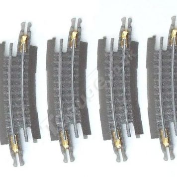 T gauge Curved Track R-014 – 4 Pack