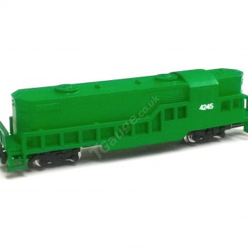 T Gauge Green EMD GP8 Green Locomotive EMD-GP8-G