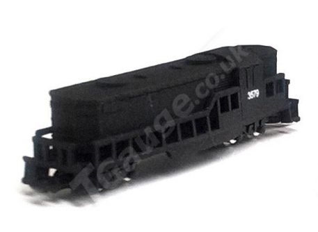 T gauge EMD GP8 Loco in Black