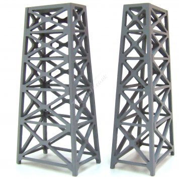 T Gauge Girder Support Set of Piers