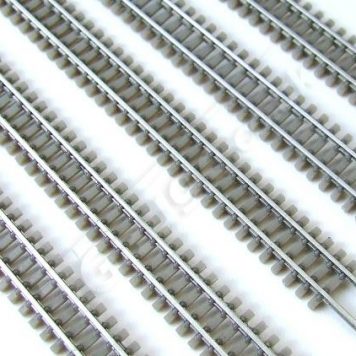 T gauge Grey Flexi 200mm Lengths