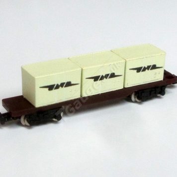 T Gauge Cream JNR Container Wagon