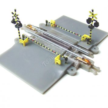 T gauge 30mm Level Crossing Set