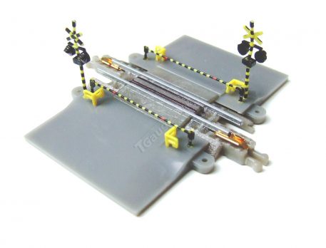 T gauge 30mm Level Crossing Set