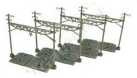 T Gauge A 003 Overhead Line for Double Track A