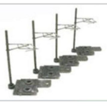 T Gauge A-002 Overhead Line for Single Track