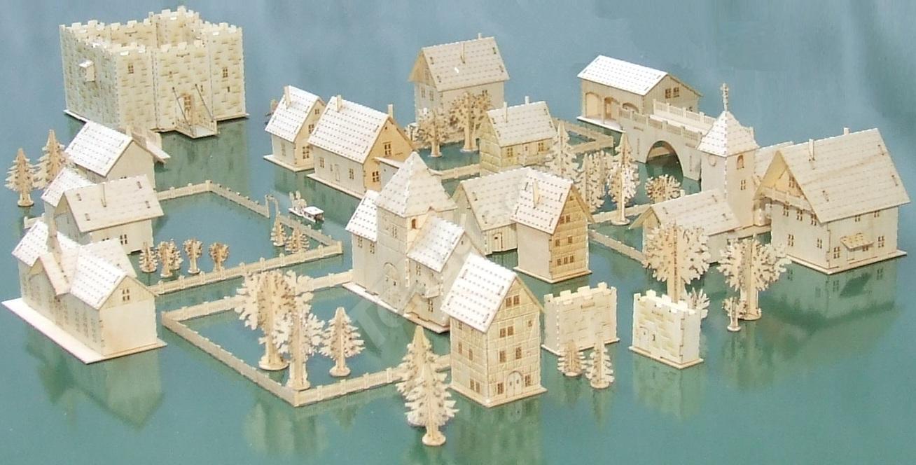 model village kits